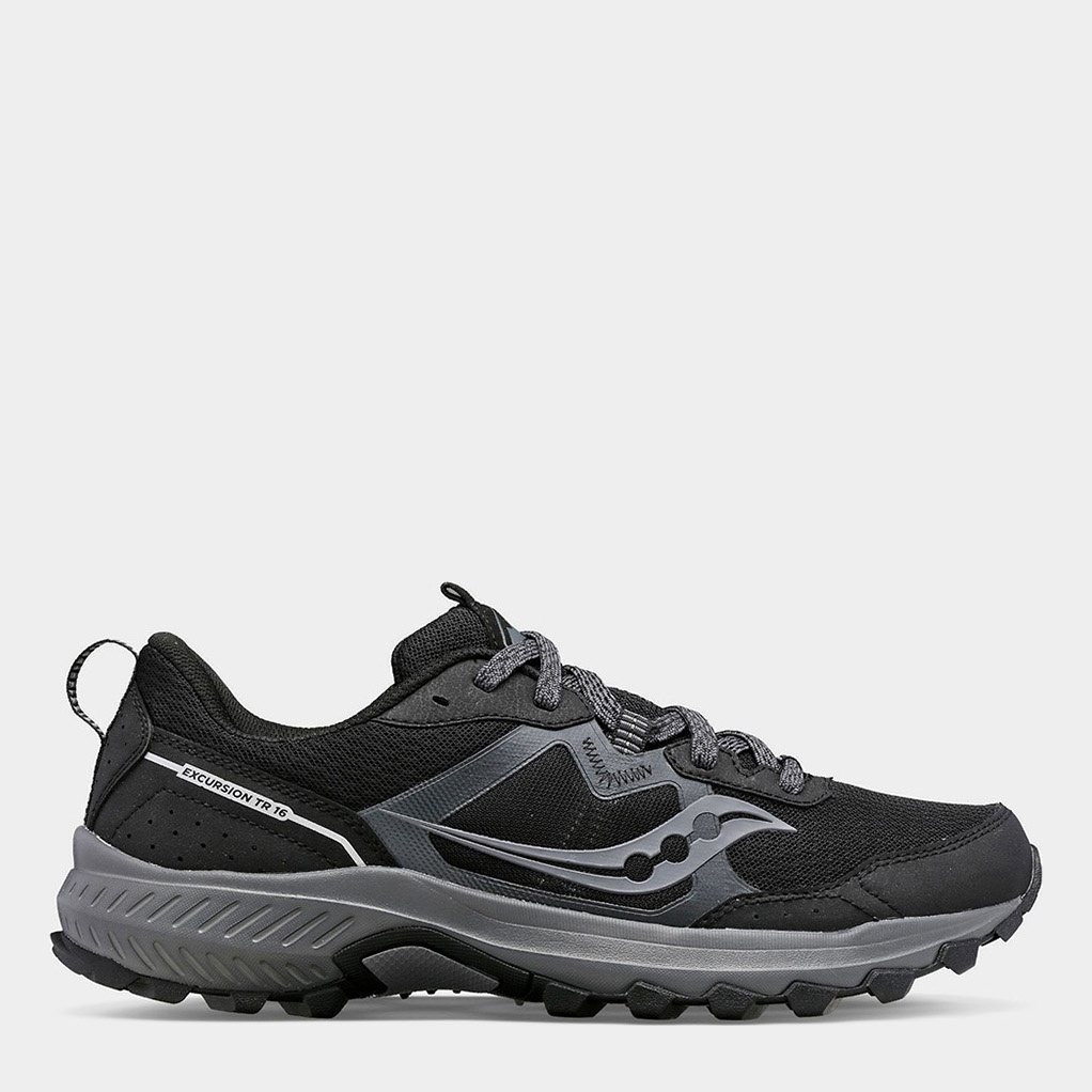 Акція на Чоловічі кросівки для бігу Saucony Excursion Tr16 20744-05s 44 (10US) 28 см Black/Charcoal від Rozetka