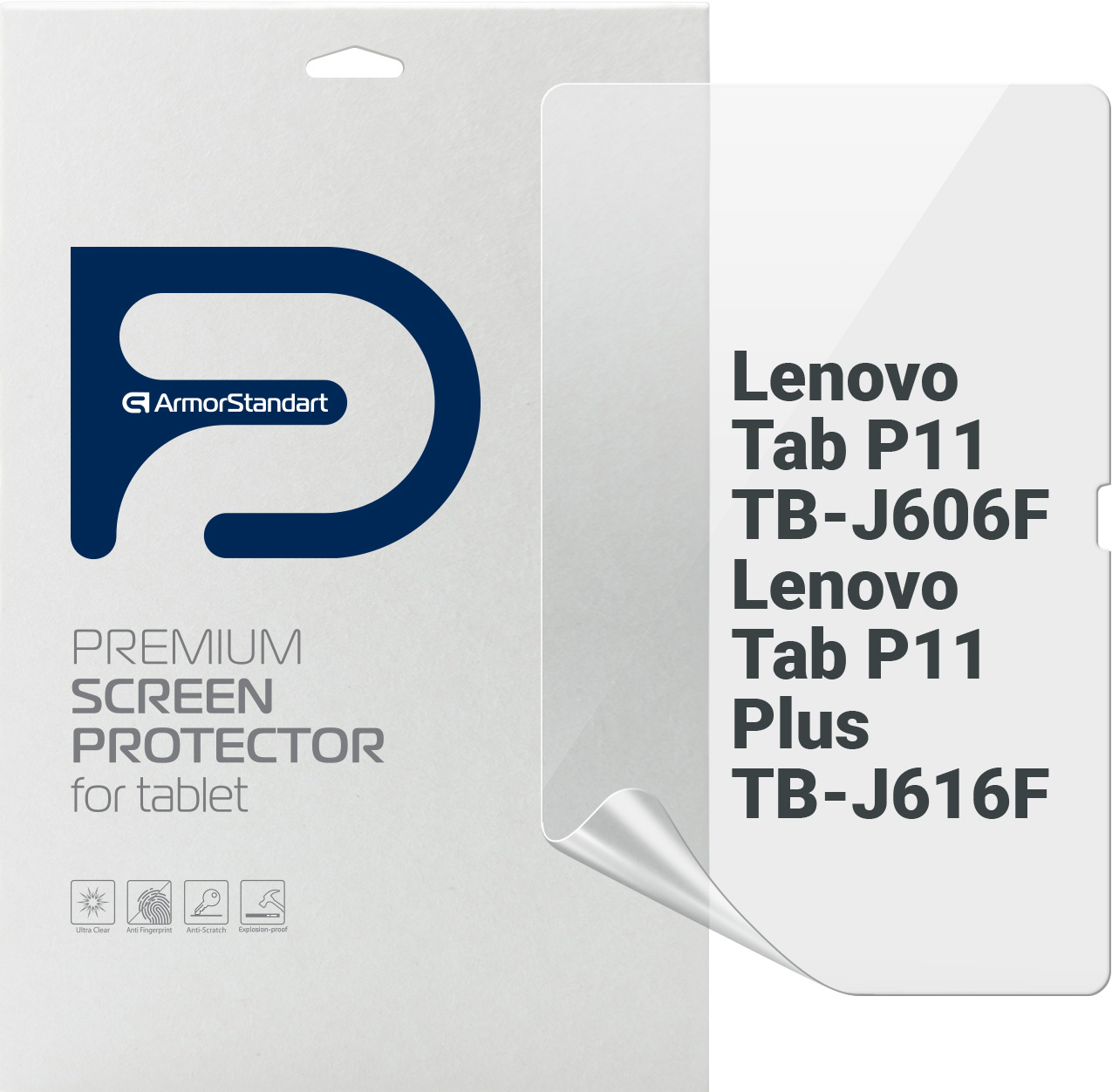 Tempered Glass Screen Protector For Lenovo Tab P11 11 Plus Pro Gen2 Gen 2  11.2 11.5 TB-J606F J606 J616 TB-J706F Tablet Film