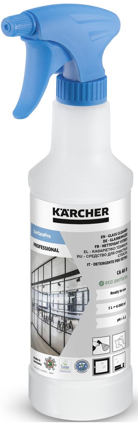 Средство Karcher CA 40 R для чистки стекол, 500 мл (6.295-687.0) – фото ...