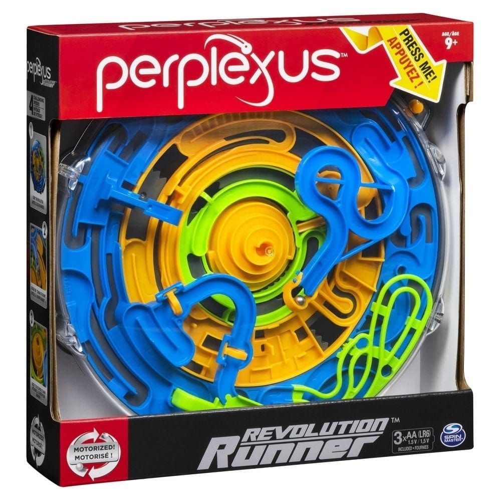 

Настольные игры Spin Master Perplexus Головоломки 3D Лабиринт-головоломка Perplexus Revolution (SM34329)