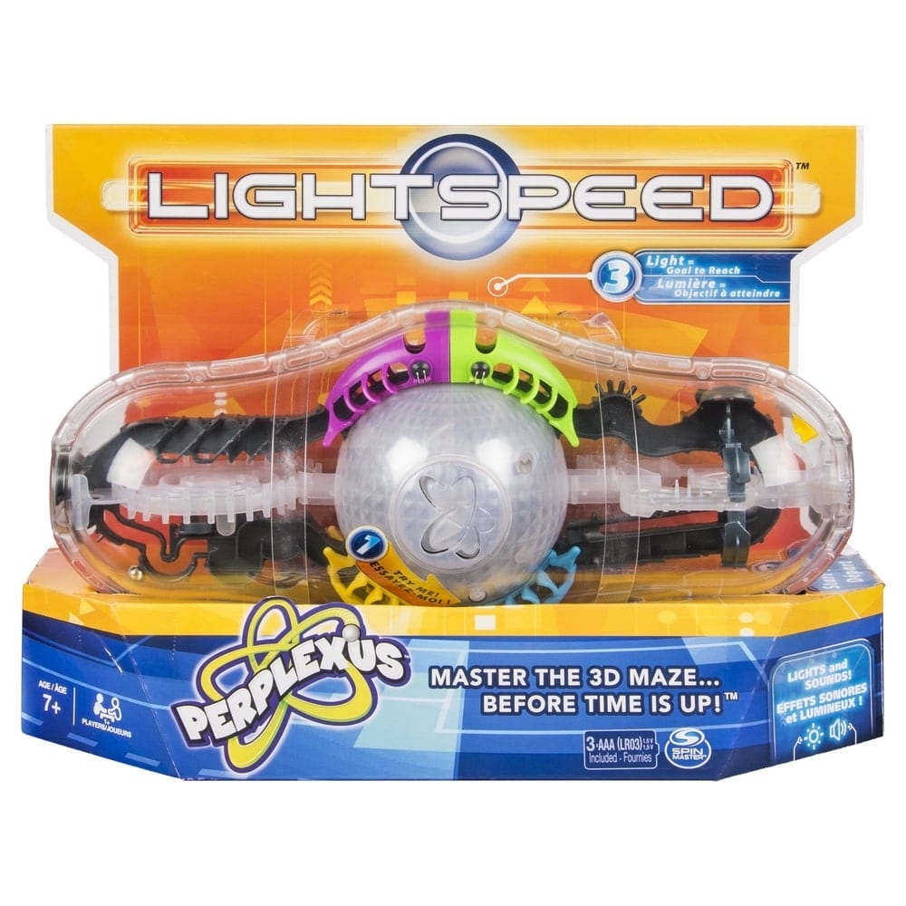 

Настольные игры Spin Master Perplexus Головоломки 3D Лабиринт-головоломка Perplexus Nucleus (SM34608)