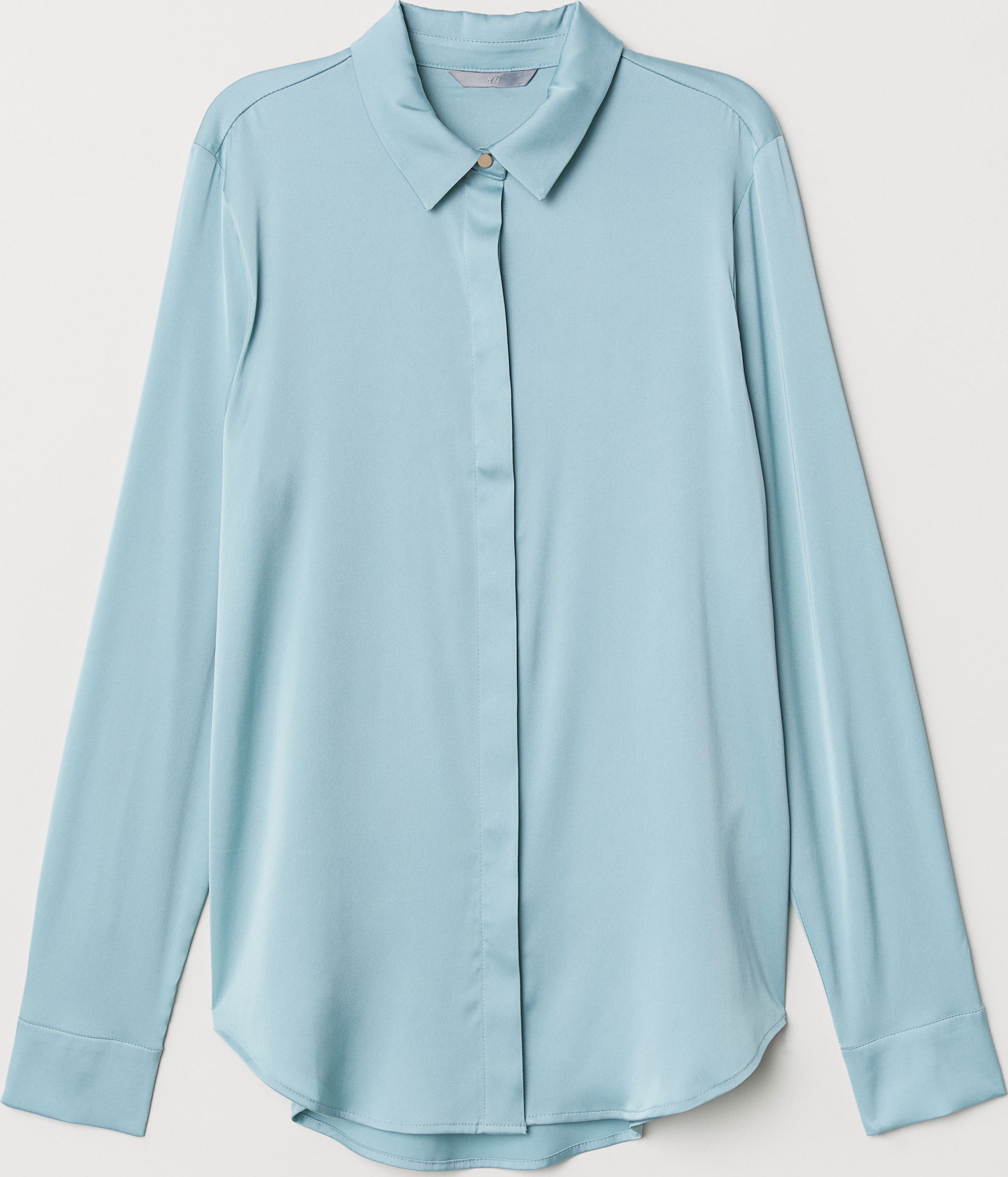 

Рубашка H&M XAZ181079LATR 42 Голубая