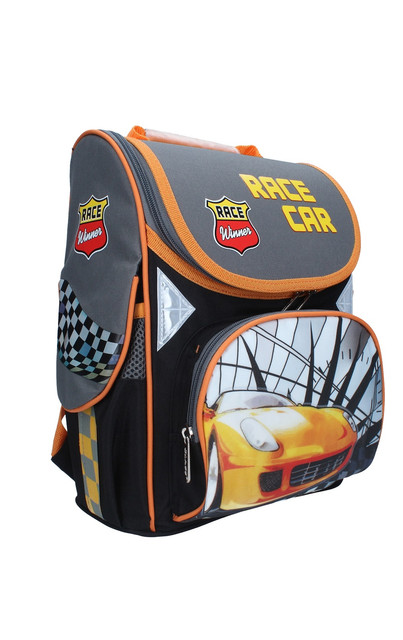 

Ранец CLASS "Race Car",2 отделения,34*26*14см,300D PL,, арт.9709