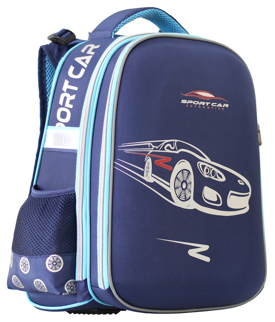 

Ранец CLASS SchoolCase, "Sport Car",2 отделения,39*28*21см,Nylon PL, арт.9821