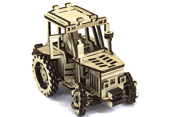 

Деревянный конструктор HandyGames Трактор John Deere