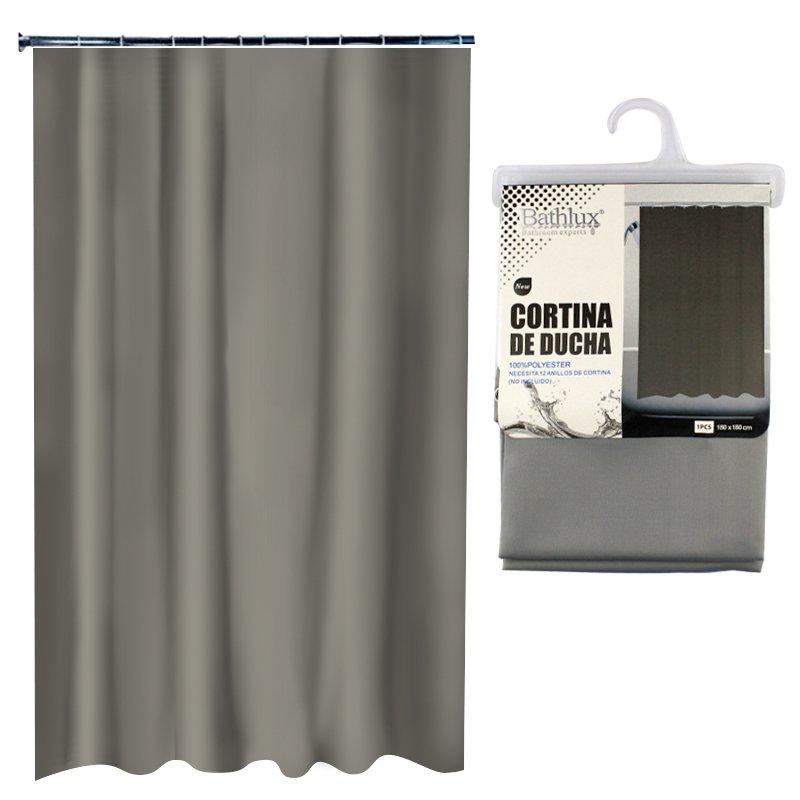 

Шторка для ванной Bathlux Grey 60047, занавеска для душа раздвижная, качественная штора в ванну (S_132620)