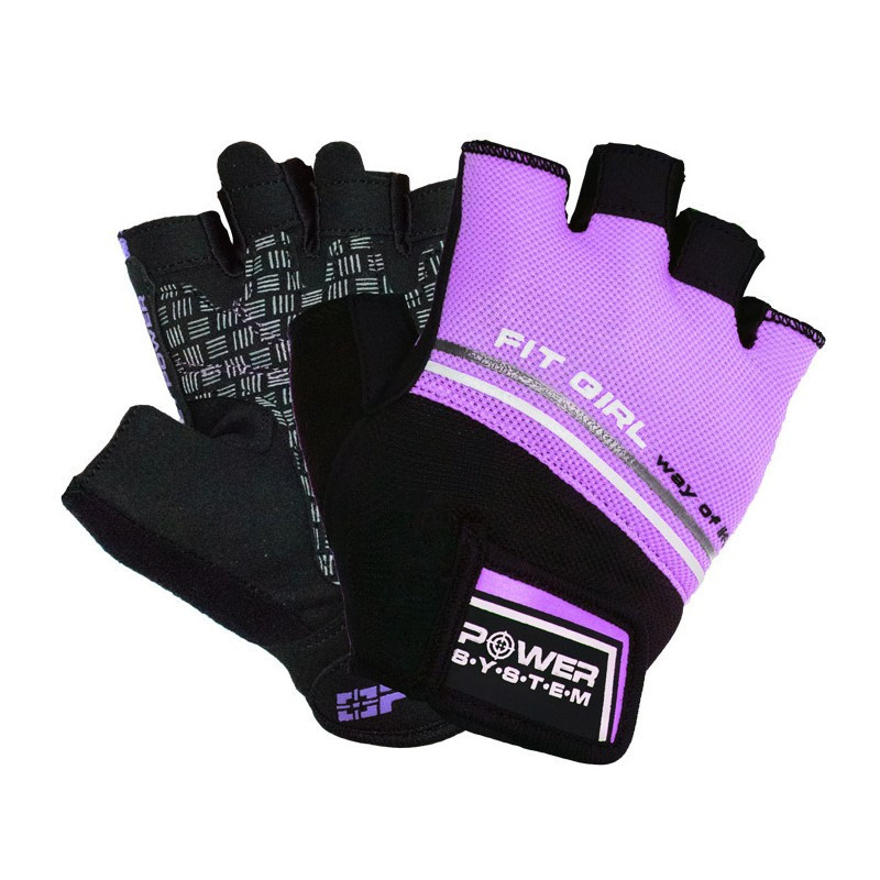 

Перчатки для фитнеса и тяжелой атлетики Fit Girl Evo Power System-2920 Purple M - (SKU_190220)