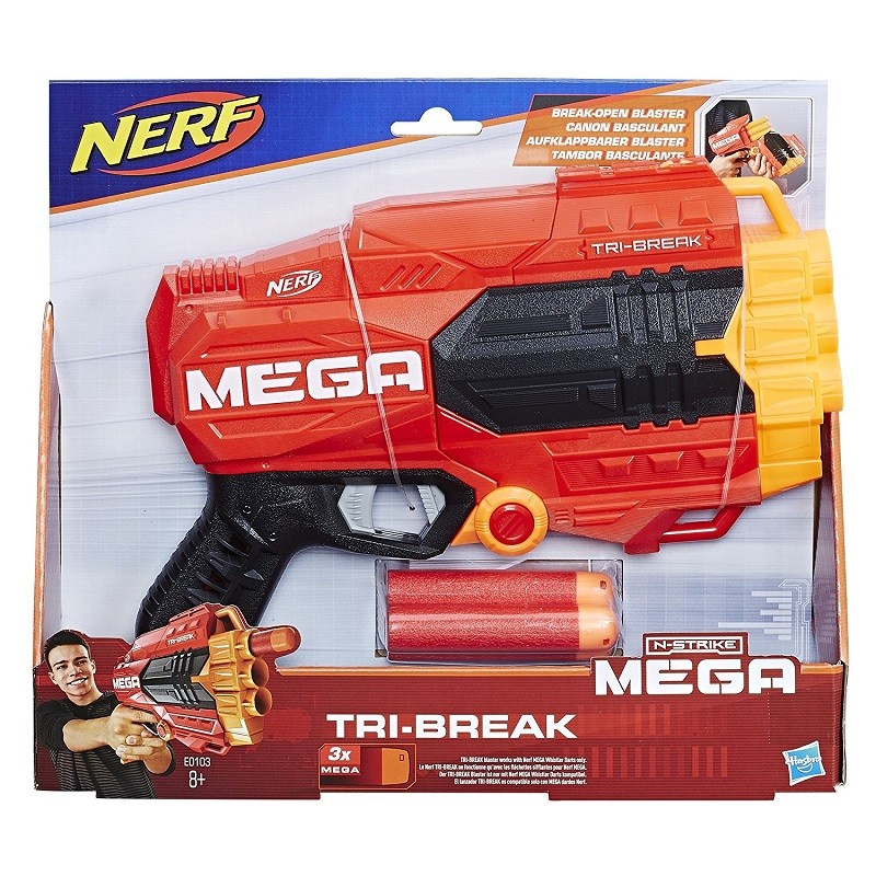 

Бластер Hasbro Nerf Мега Три-брейк (E0103) (5010993447268)