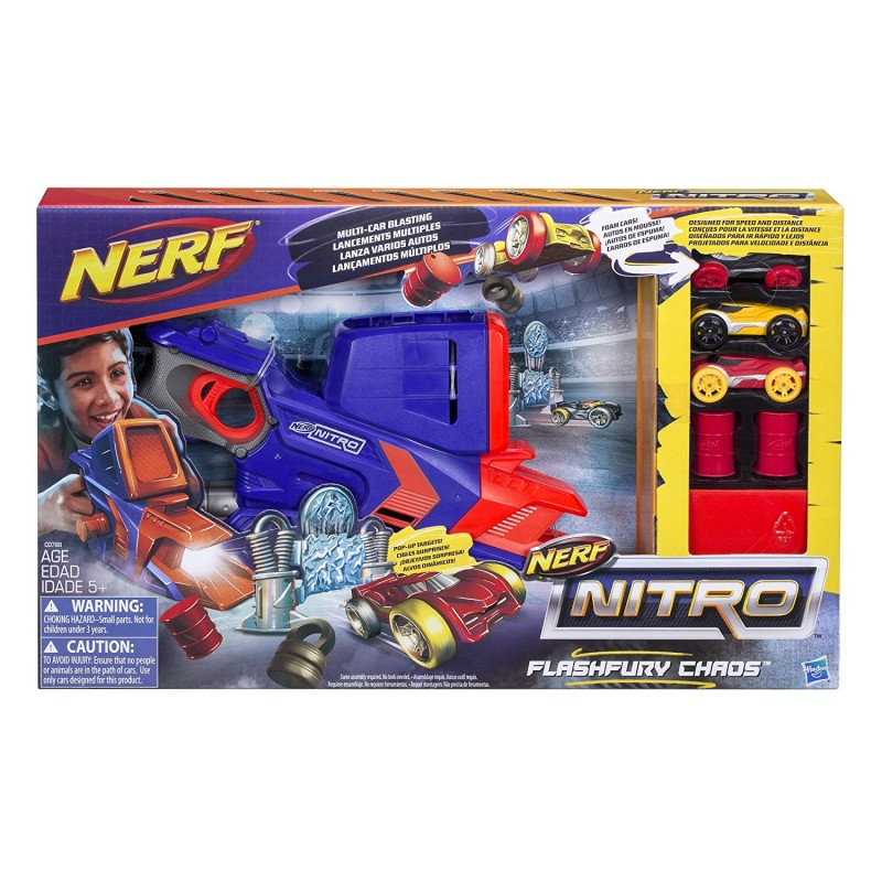 

ИГРОВОЙ НАБОР NERF NITRO FLASHFURY(Флэшфьюри) CHAOS (СО788) (5010993374229)