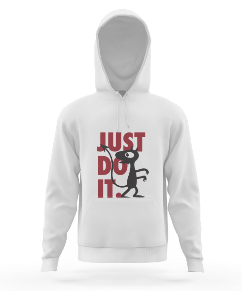 

Худі FunkyShop Just do it M Білий