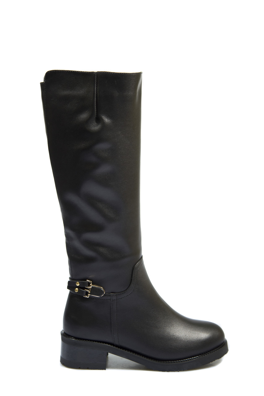 

Сапоги зимние кожаные женские Foletti 33-30 Черные 38