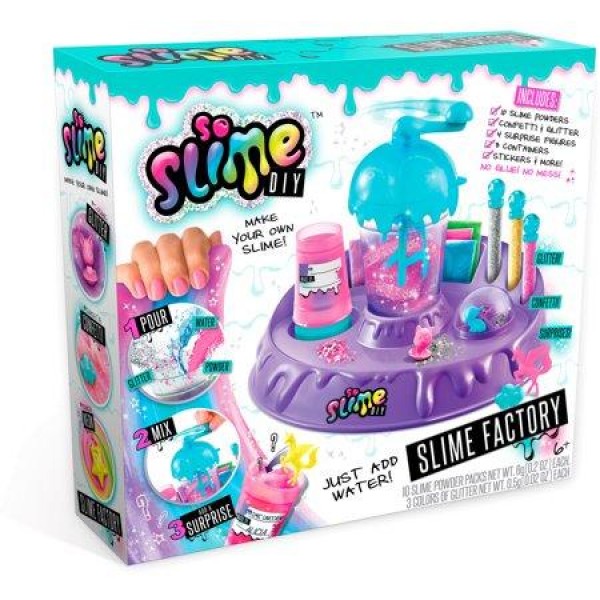 

Набор для создания слаймов Slime Factory Фабрика Слаймов детский игровой набор