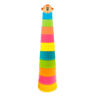 

Игровой набор Kiddieland Мартышкина Пирамидка Разноцветный (057646)