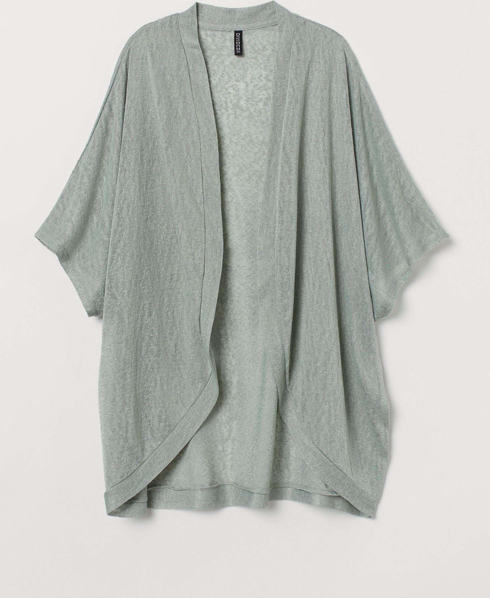 

Накидка H&M 6061549wt XS Зеленая приглушенная