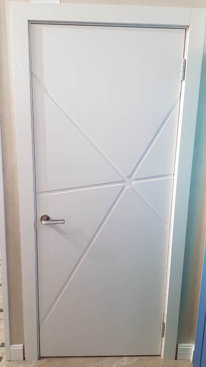 

Межкомнатные двери Artarena furniture Freza 4 2000*800*40 Белый матовый