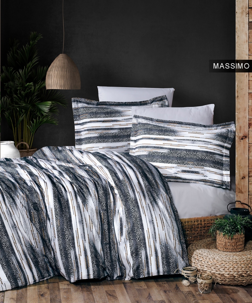 

Комплект постельного белья Ecosse Satin Евро сатин арт.Massimo