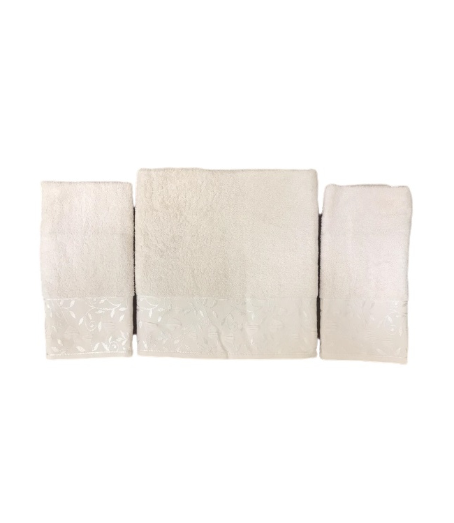 

Набор полотенец для лица и тела Gold Soft Life For You 2х50*90 см + 70*140 см махровые банные в коробке персиковый арт.ts-02174