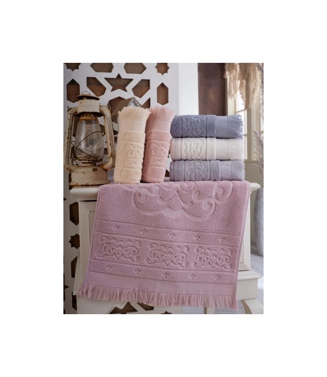 

Набор полотенец для лица Sikel Jacquard Artemiz 70*140см махровые банные 6шт арт.ts-6001140