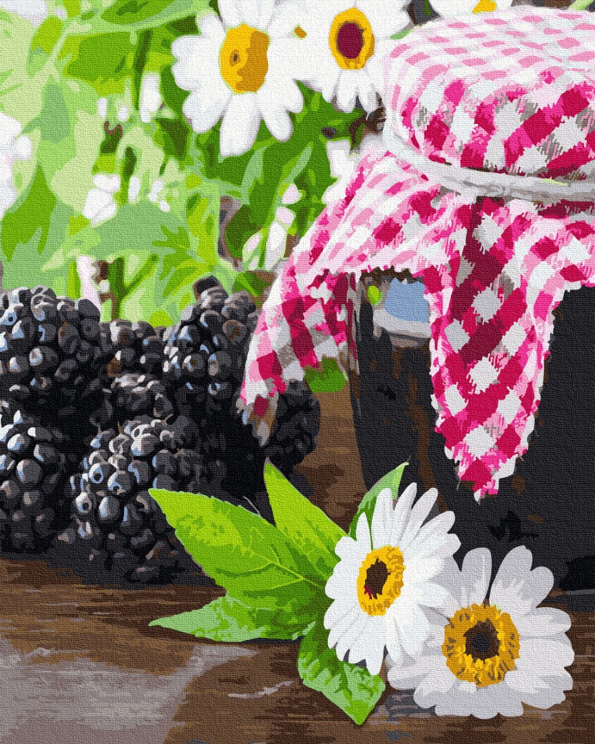 

Картина по номерам BrushMe Варенье из ежевики 40*50 см (без коробки) арт.BK-GX34627