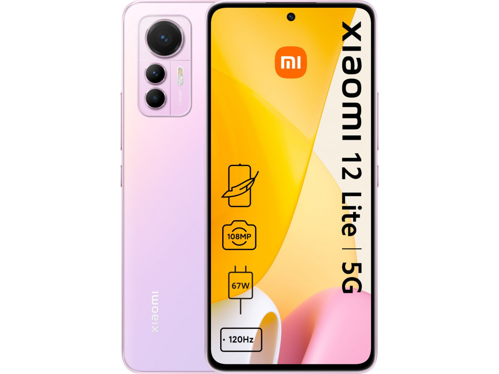 Смартфон Xiaomi 12 Lite 8/256GB Pink (Global Version) – фото, отзывы ...