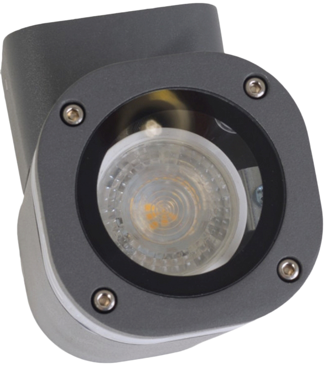 

Уличный светильник Brille AL-127/1 GU10 DGY IP54 (34-303)