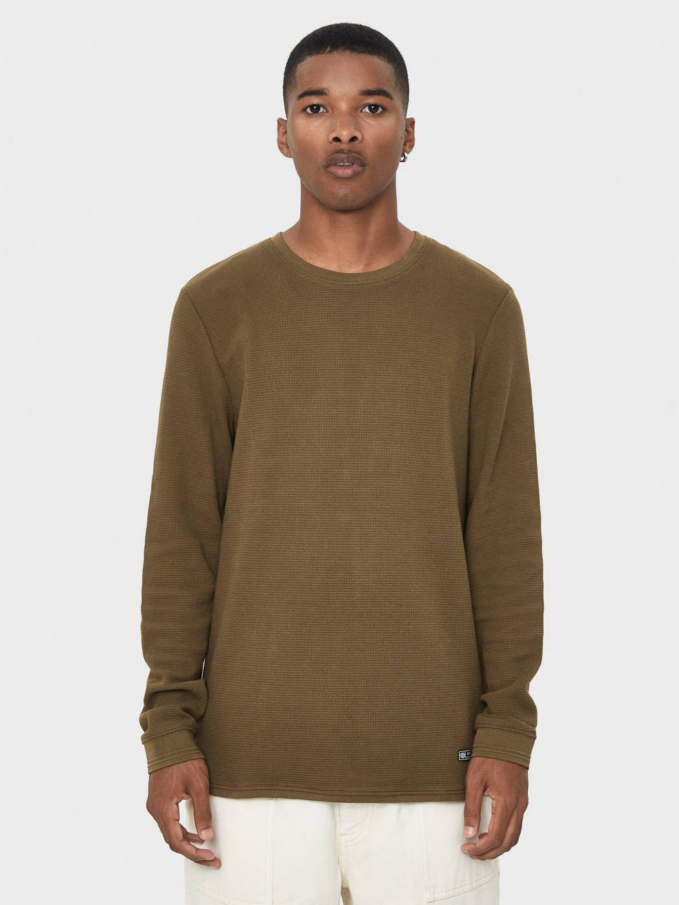 

Джемпер Bershka 7080-387-505 S Хаки