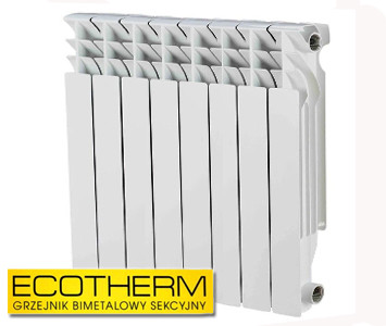 

Радиатор биметаллический Ecotherm ( 8 секций)