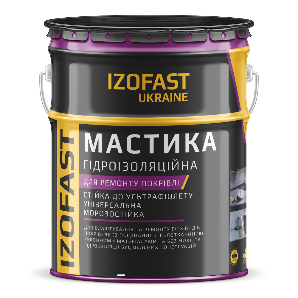 

Мастика гидроизоляционная Izofast 20 кг