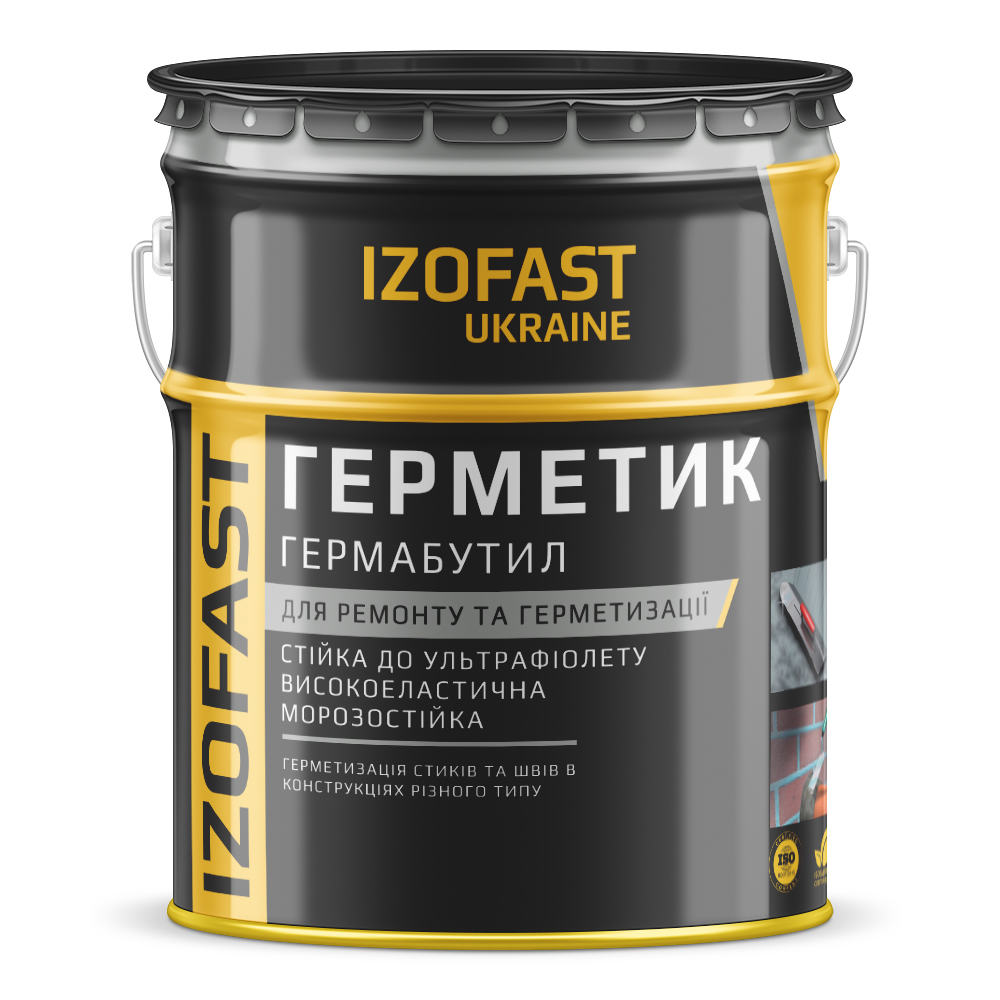 

Мастика гермабутил Izofast 3 кг