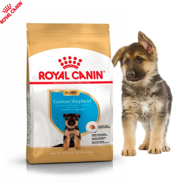 Сухой полнорационный корм Royal Canin German Shepherd Puppy для щенков ...