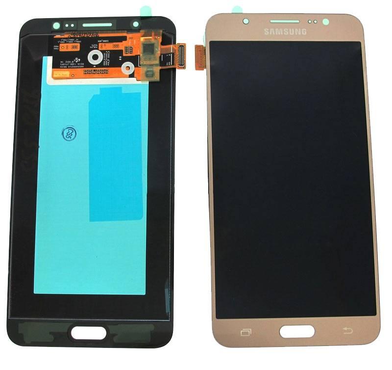 

Дисплей (экран) для Samsung J710H Galaxy J7 (2016) + тачскрин, золотистый Copy