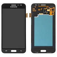 

Дисплей (LCD) Samsung J320 Galaxy J3 (2016) TFT (подсветка оригинал) с сенсором чёрный