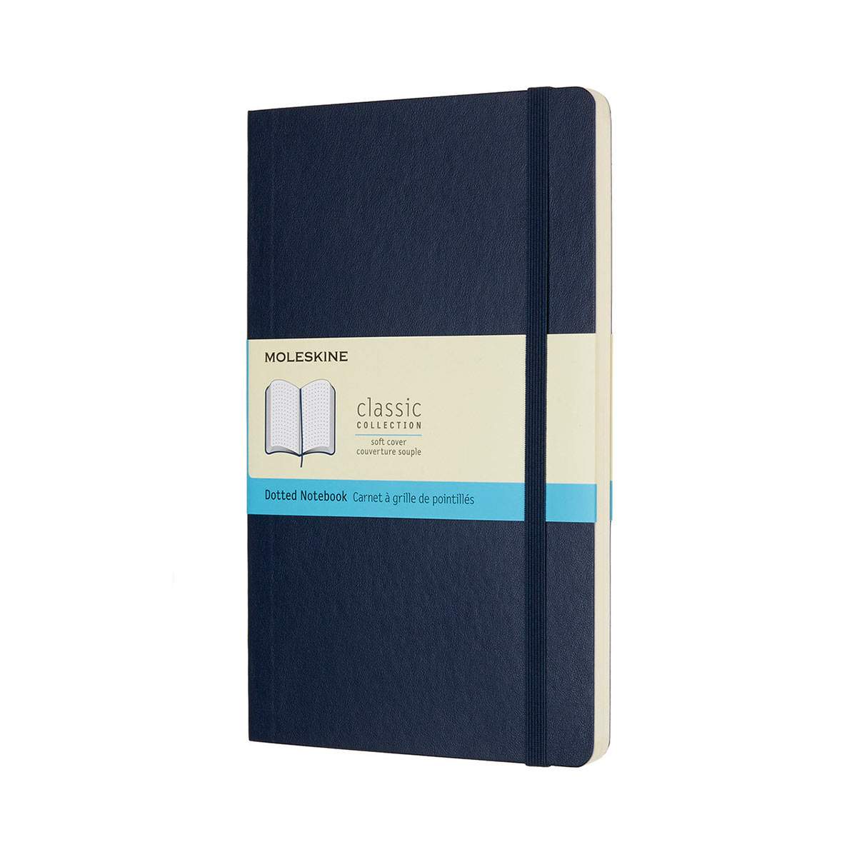 

Блокнот Moleskine «Classic» средний в точку сапфир (16168)