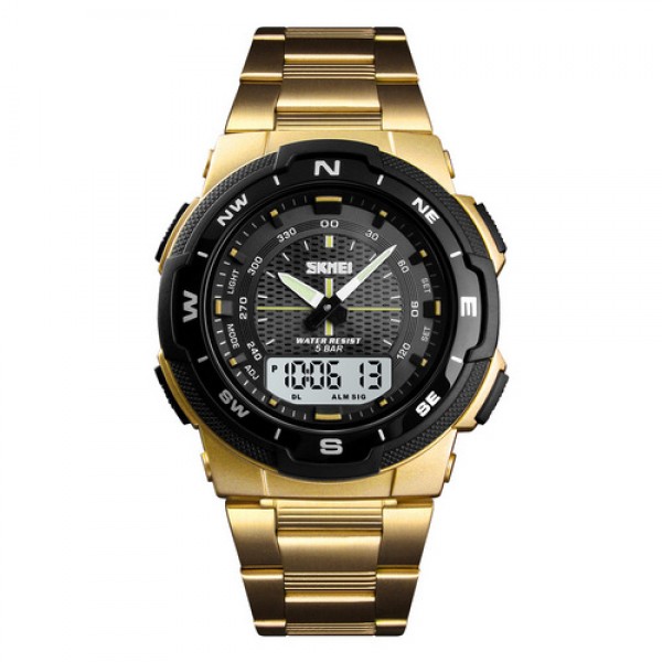 

Наручные часы Skmei 1370 Gold-Black