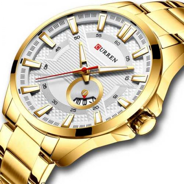

Наручные часы Curren 8372 Gold-White