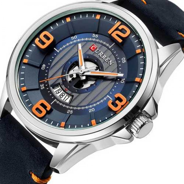 

Наручные часы Curren 8305 Silver-Blue