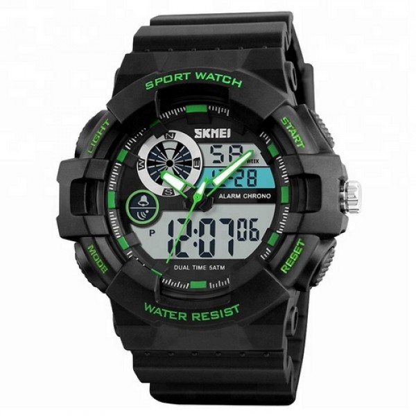 

Наручные часы Skmei 1312 Black-Green