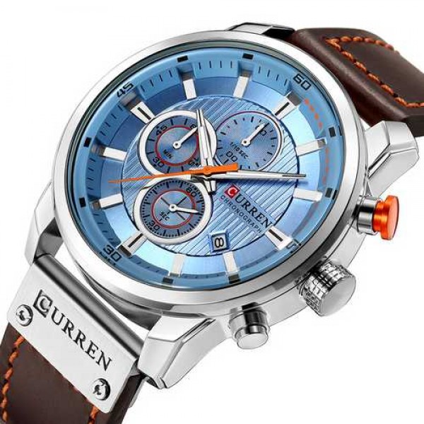 

Наручные часы Curren 8291 Silver-Blue