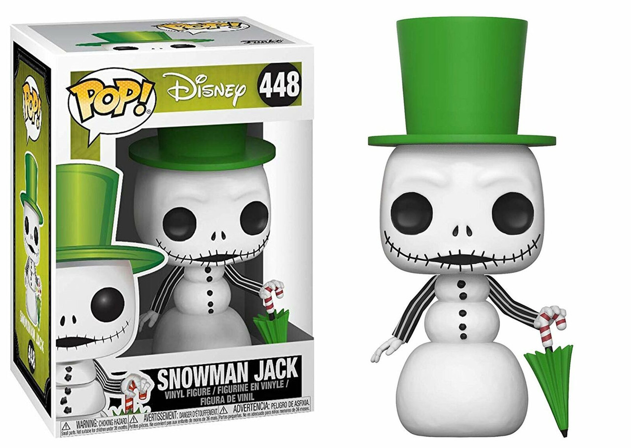 

Фигурка Funko Pop Фанко Поп Кошмар перед рождеством Джек Снеговик Snowman Jack 10 см Cartoon NBС J 448