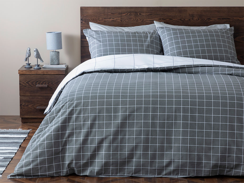 

Набор постельного белья English Home Plain Check 200х220 см