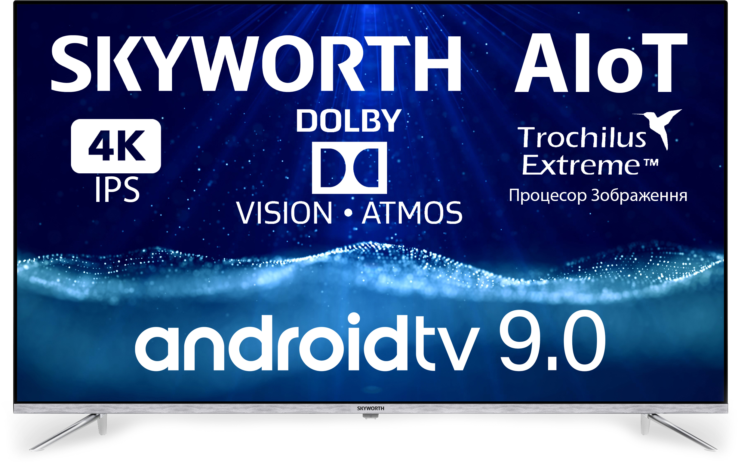 Акція на Телевизор Skyworth 50Q20 AI Dolby Vision від Rozetka UA