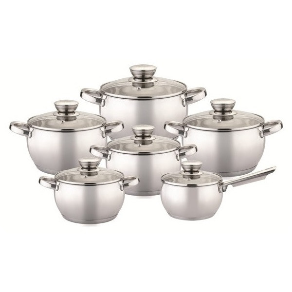 

Набор кастрюль 12 предметов Bohmann (BH-70512)