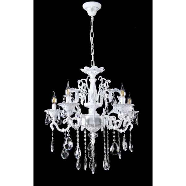 

Люстра свеча L5234/5P (WTSL) Handmade (YE-L5234/5P-WT+SL)