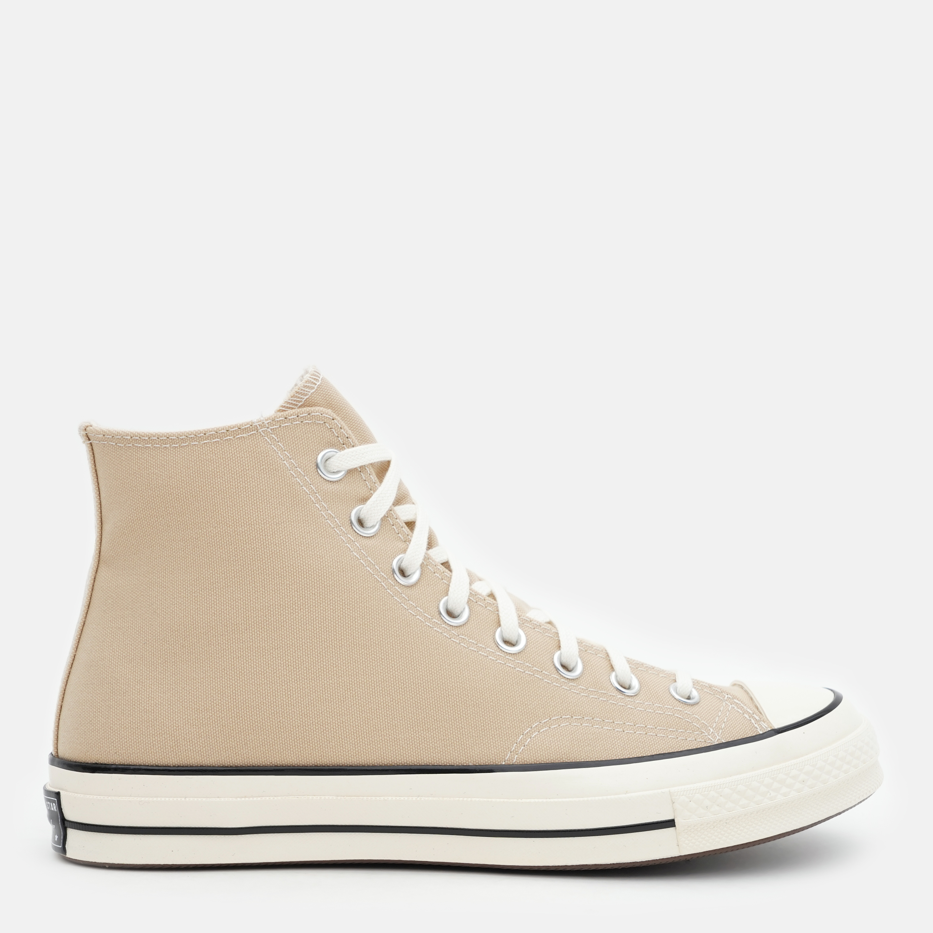 Акція на Чоловічі кеди високі Converse Chuck 70 Hi A03446C 43 (9.5US) 28 см Бежеві від Rozetka