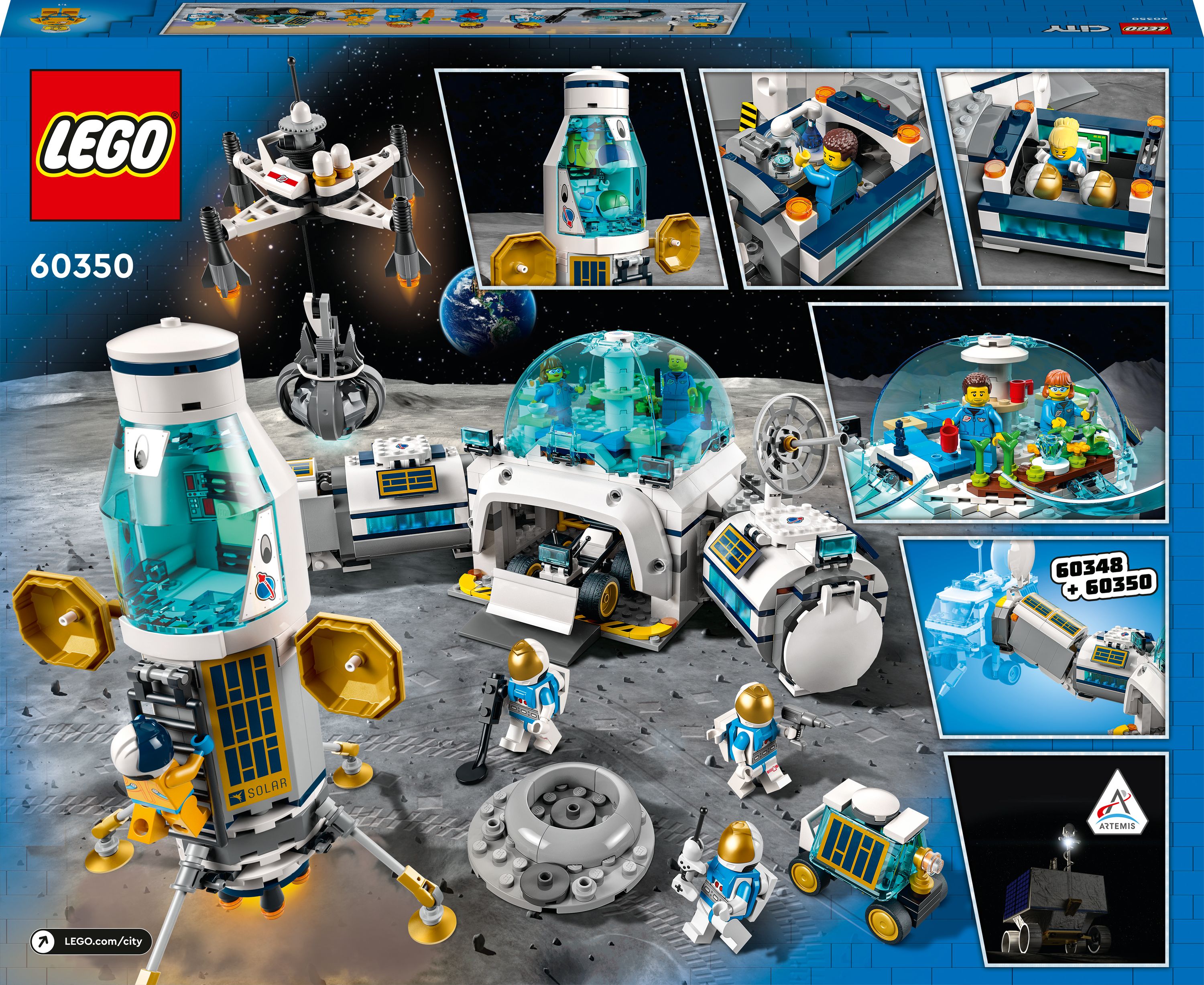 Konstruktor LEGO City Space Lunar Science Base 786 - Rozetka.pl