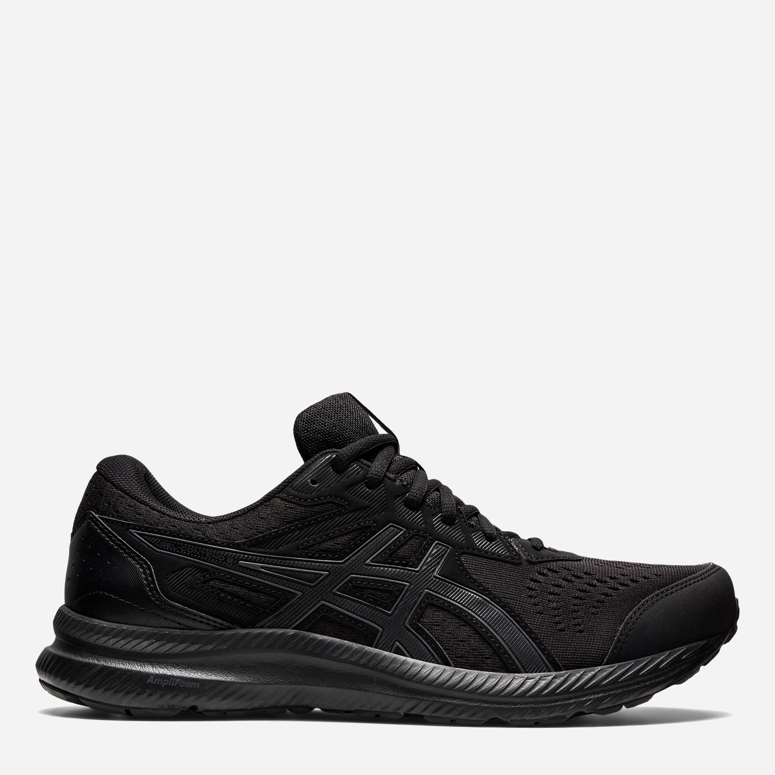 Акція на Чоловічі кросівки для бігу ASICS Gel-Contend 8 1011B492-001 43.5 (9.5US/8.5UK) 27.5 см Чорні від Rozetka