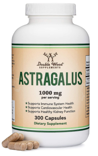

Биологически активная добавка Double Wood Suplements Astragalus 300 капсул