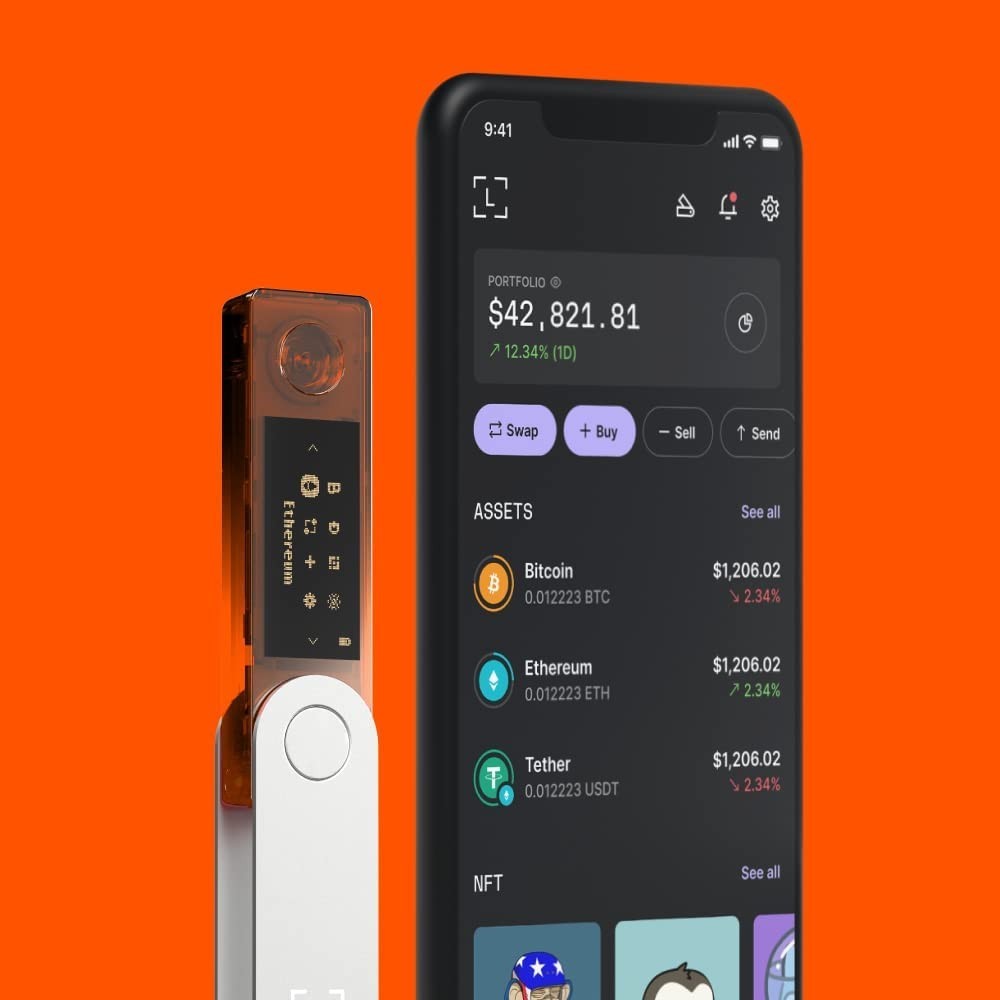 Холодный кошелек для криптовалют Ledger Nano X Blazing Orange – фото,  отзывы, характеристики в интернет-магазине ROZETKA от продавца: HOLODOK |  Купить в Украине: Киеве, Харькове, Днепре, Одессе, Запорожье, Львове