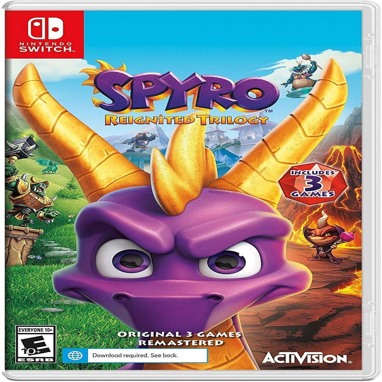 

Spyro Reignited Trilogy (англійська версія) Nintendo Switch