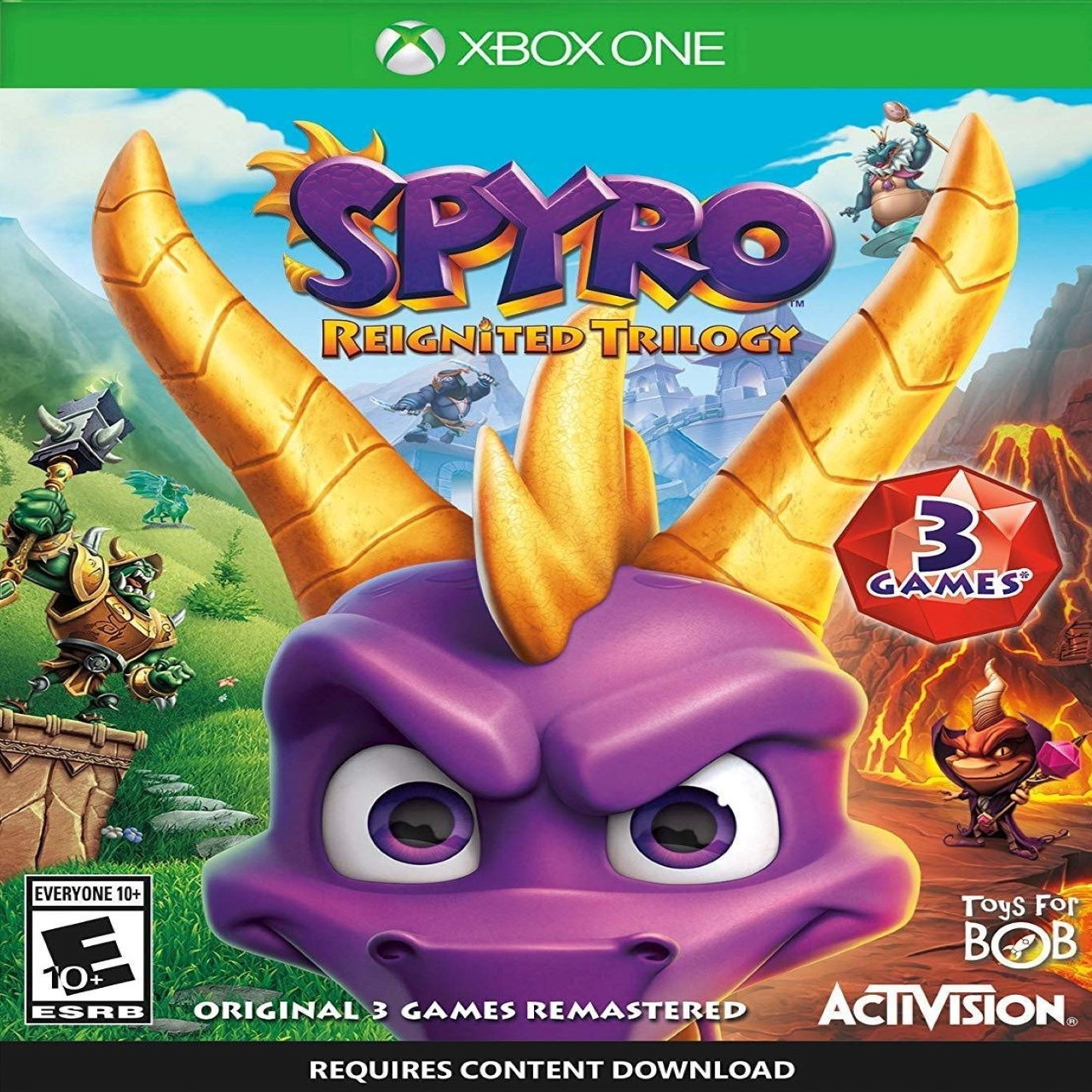 

Spyro Reignited Trilogy Xbox One (англійська версія)